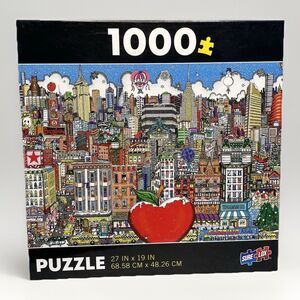 New York City 1000 pc 27"×19" Jigsaw Puzzle Big Apple Winter SureLox New TCG
